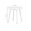 Aryanna 4 - Person Dining Set-1305899008