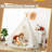 Wilwolfer Indoor/Outdoor Use Canvas Triangular Play Tent with Carrying Bag