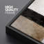 Abstrait abstrait beige neutre, composition de blocs, photos de salon moderne, impression sur toile encadrée-126092874-126092877