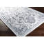 Tapis oriental gris clair noué à la main Malonne-53790358