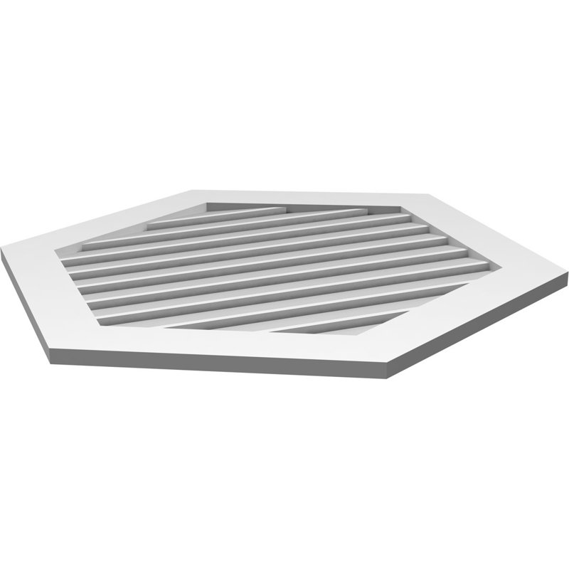Pente verticale verticale en uréthane 6 pi, 1" H x 34" W x 36" L