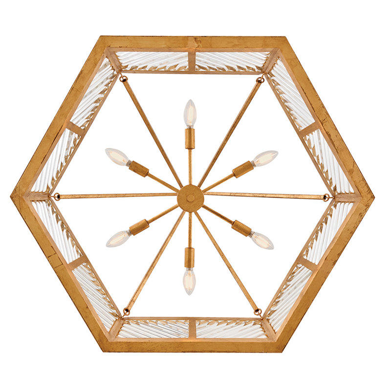 Sura 6 - Light Steel Chandelier by Lisa McDennon