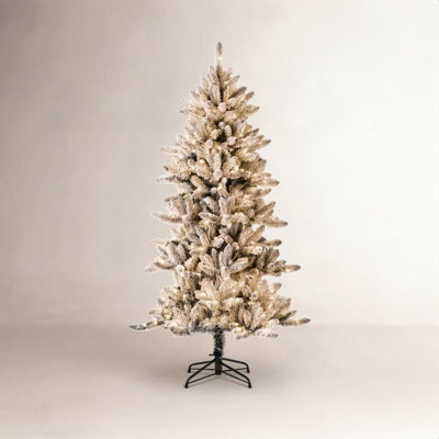 Guillema Frosted Pre-Lit Fir Christmas Tree
