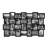 Baldemar Black Solid Wood Picture Frame