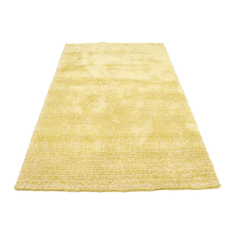 Solid Modern Design 5X8 Machine-Made Rug