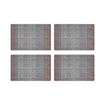 Iznik Pebbles 17.5" Vinyl Placemat