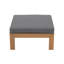 Ensemble de mobilier de jardin 5 places en bois d'acacia avec coussins-480404396