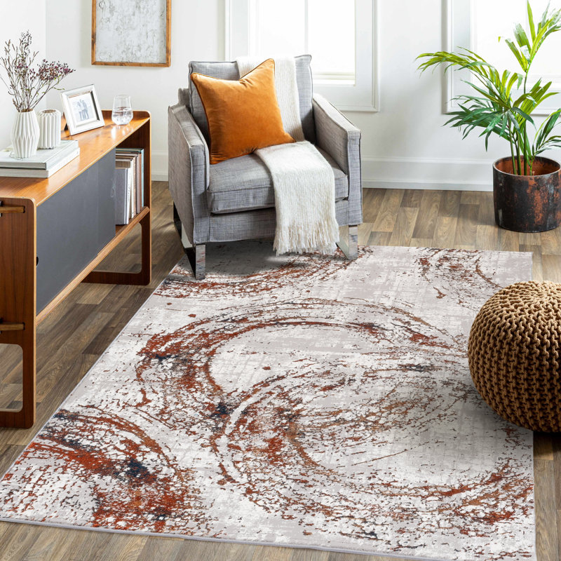 Chantil Geometric Indoor Rug, Rectangle 5'3" x 7'6"