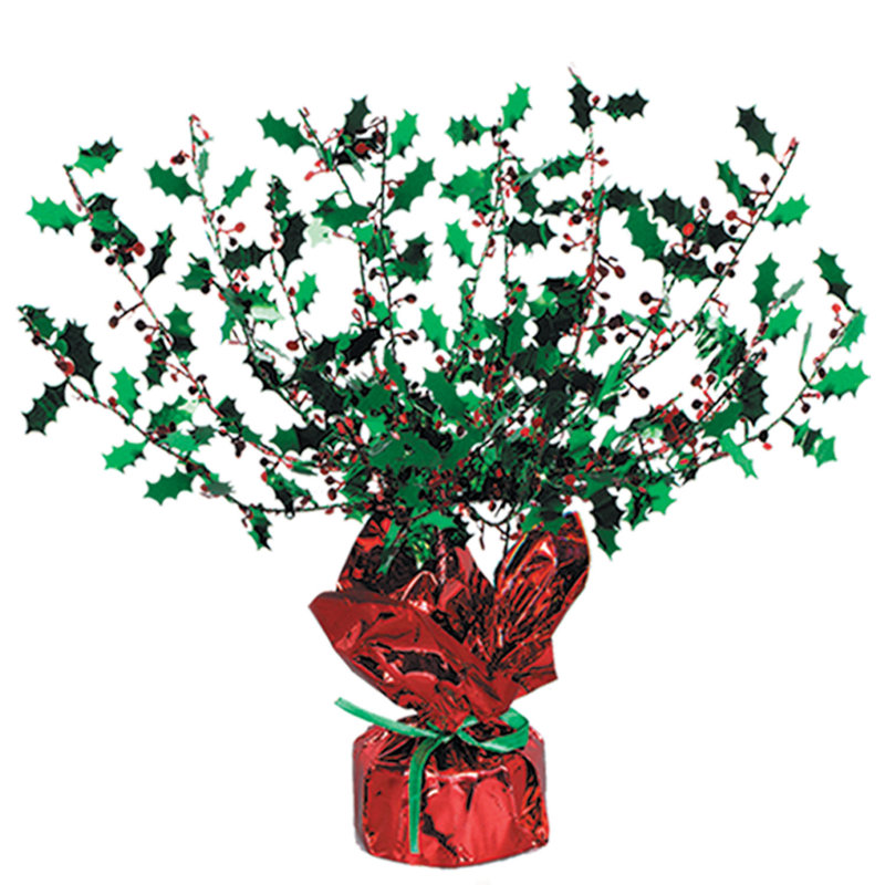 Centre de table Christmas Holly & Berry Gleam 'N Burst