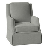 Savannah Skirted Swivel Glider