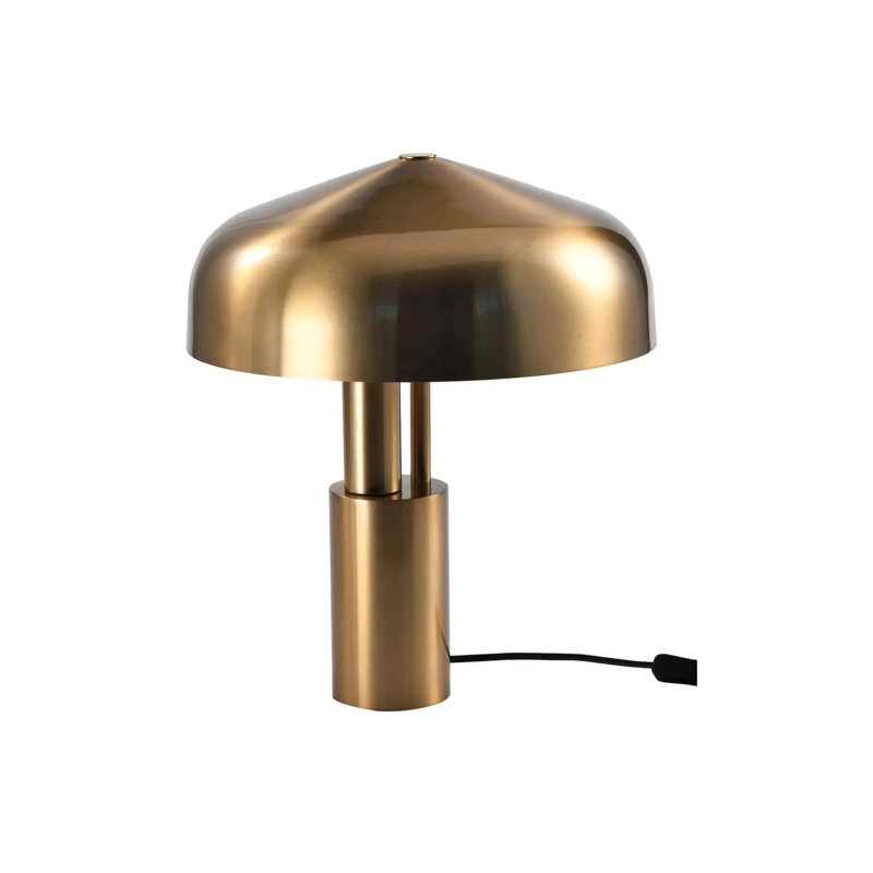 Table Lamp Iron Desk Lamp, Brushed Gold