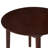 Round Table, All Solid Wood, Can Sit 2-4 People Diameter 31.5 Inches-1882857147