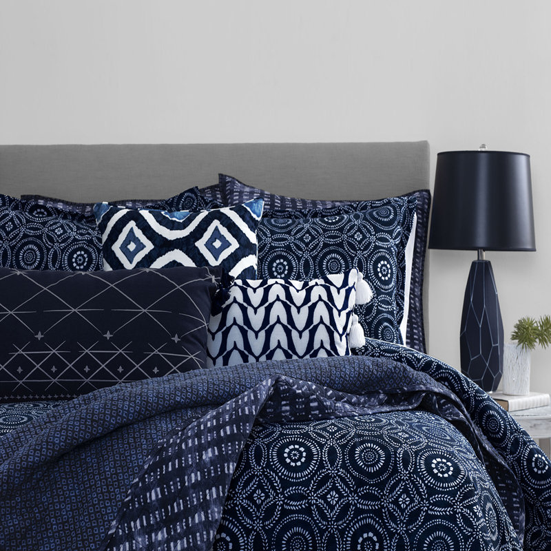 Indigo Throw Pillow
