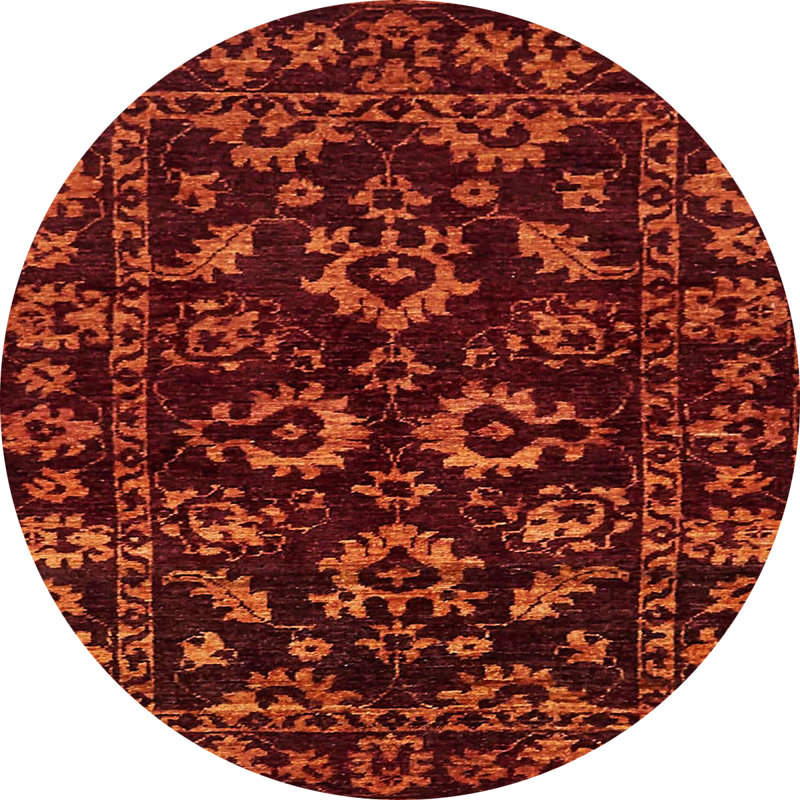 Abstract Indoor Rug, Round 3'