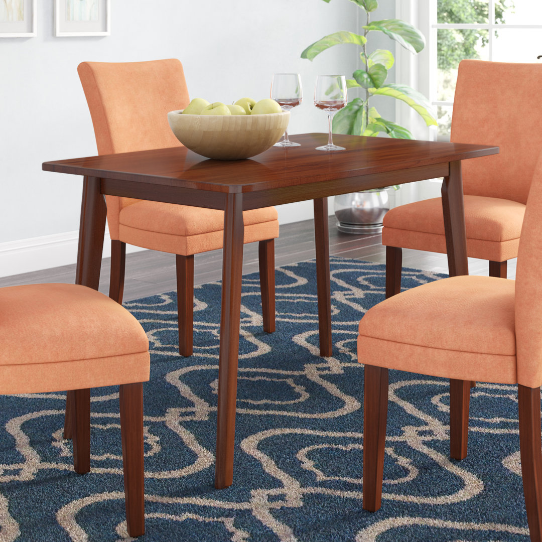 Beech Solid Wood Dining Table Red Barrel Studio®