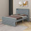 Lit double en bois avec lit gigogne et trois tiroirs de rangement-1154058667