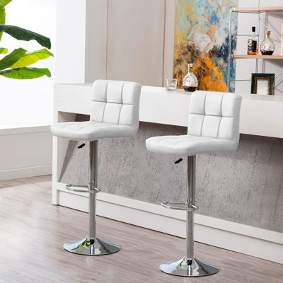 Archie Swivel Adjustable Height Stool by Hokku Designs