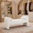 Velvet End Table, 60.5-inch Storage Stool, Storage-enabled Long Bench Armchair, Sofa Chair with Rolled Armrests and Button-filled Cushions, Suitable for Seating in Living Room and Entrance Area-572061855