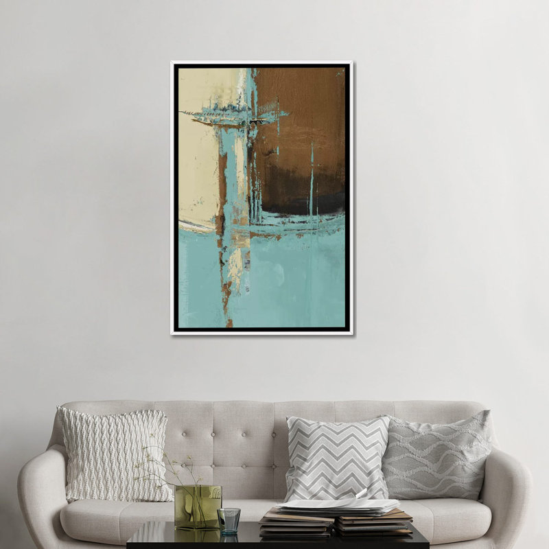 "Bird House I" par Patricia Pinto-impression, H 40 po x l 26 po x P 1,5 po, Toile blanche encadrée, Pas de tapis