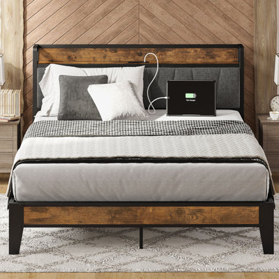 Tharsiga Upholstered Bed