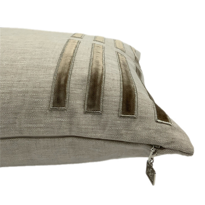 Porto Lumbar Pillow Cover & Insert, Caramel