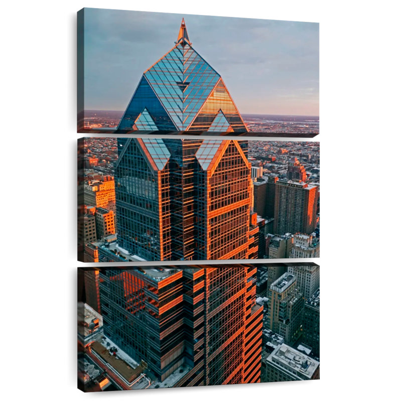 Lilie Liberty Place Skyscraper, 57" H x 36" W