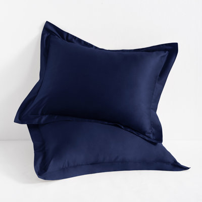 Egyptian-Quality Cotton Sham Covers, 500 Thread Count Cotton Sateen Square Pillow Covers - NTBAY
