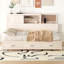Wooden Daybed with 3 Storage Drawers