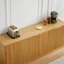 Buffet moderne aux lignes ondulÃ©es et au design incurvÃ©, meuble de rangement polyvalent, nombreux compartiments dissimulÃ©s-1733127071-1734302385