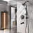 Drill-Free Dual Shower Head Spa System-110871794