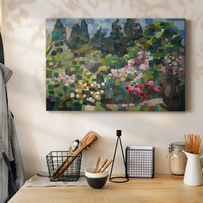 Arboretum in Spring-Gallery Wrapped Canvas