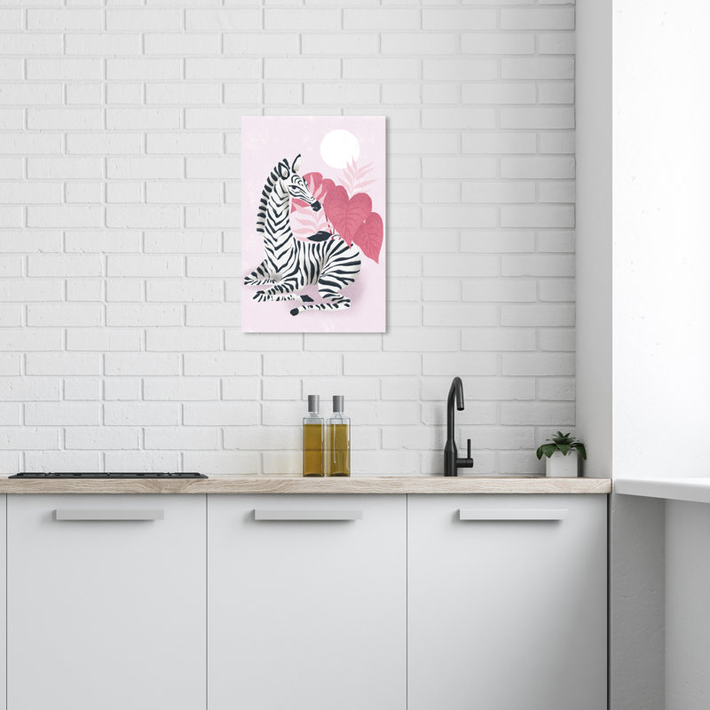 Fard à joues zébré, H 24 po x l 16 po x P 0,8 po