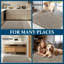 Neance Rectangle Non-Slip Bath Mat Chenille doormat -836004764-836140041