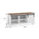 Kosjo Sliding Door 46" Storage Bench