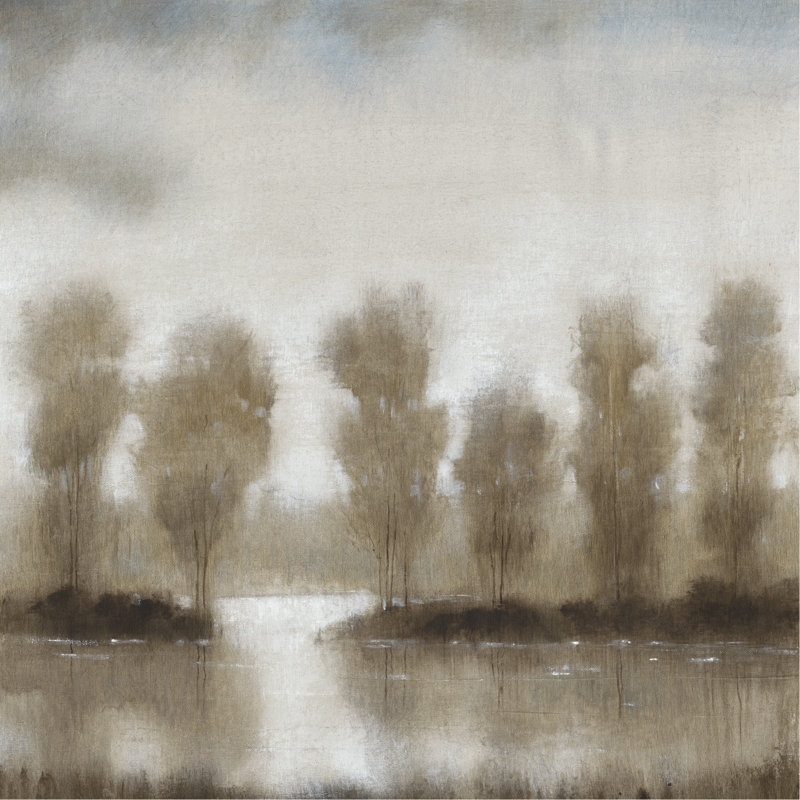 Subtle Reflection I by Tim OToole - Wrapped Canvas Painting, 30cm H x 30cm W x 3.8cm D
