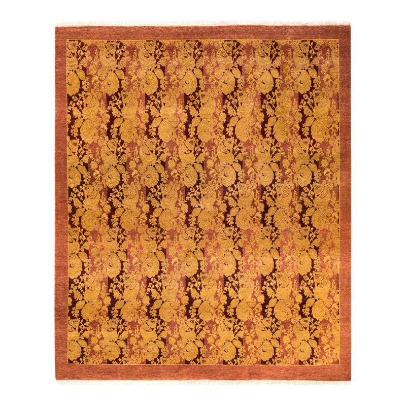 Classic One-of-a-Kind 6' 0" x 6' 4" Hand Knotted Area Rug