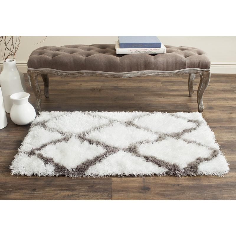 Daniluk Hand Tufted Performance Geometric Rug, Rectangle 2' x 3'