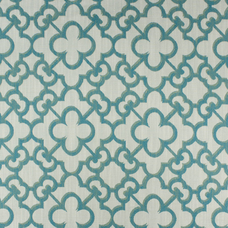 Polson Fabric, Turquoise