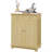Sideboard with Countertop, Modern Kitchen Storage Cabinet, Coffee Bar Cabinet-935423156