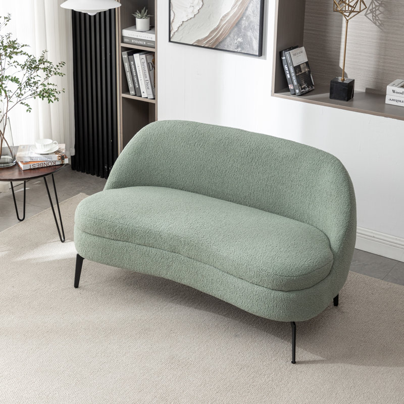 Causeuse rembourrée 50 po Bula, Boucle verte performance