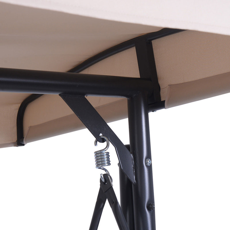 Balancelle de véranda avec support Briggs, Beige