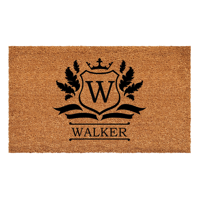 Tapis de porte intérieur antidérapant Honbice Calloway Mills Imperial, L 17 po x L 29 po, W