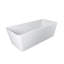 67 Inch Freestanding Solid Surface Soaking Bathtub For Bathroom