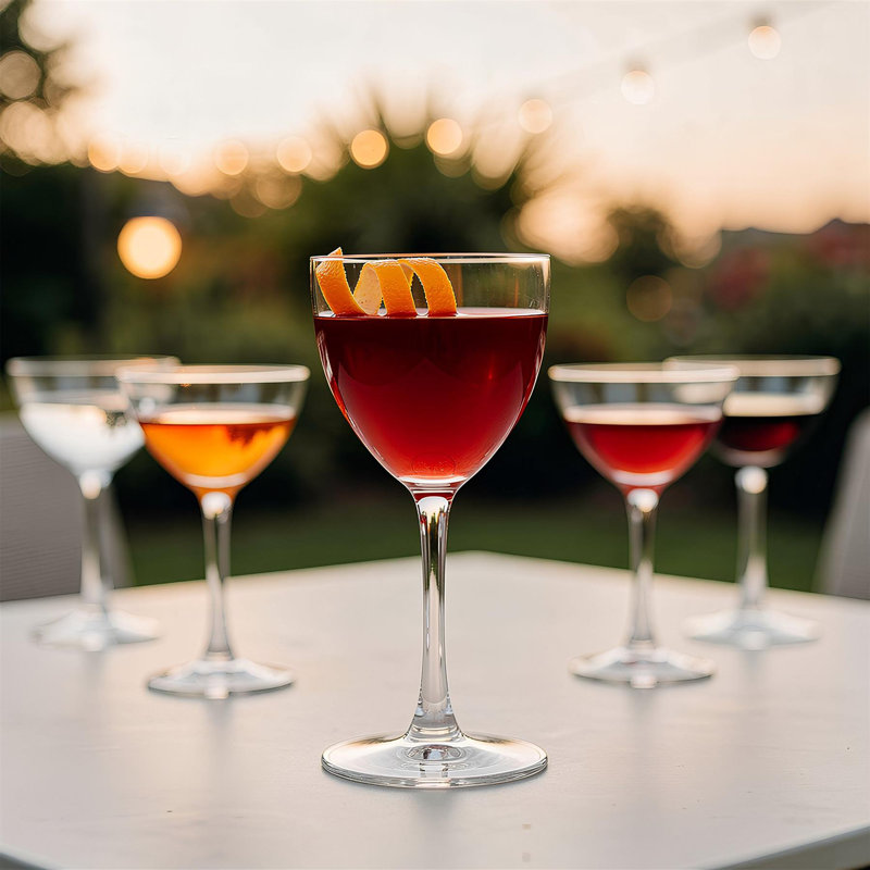 155ml Drinking Glass, Set of 6