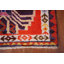 Tapis de couloir oriental en soie fait à la main 3 x 14 po Anatolian