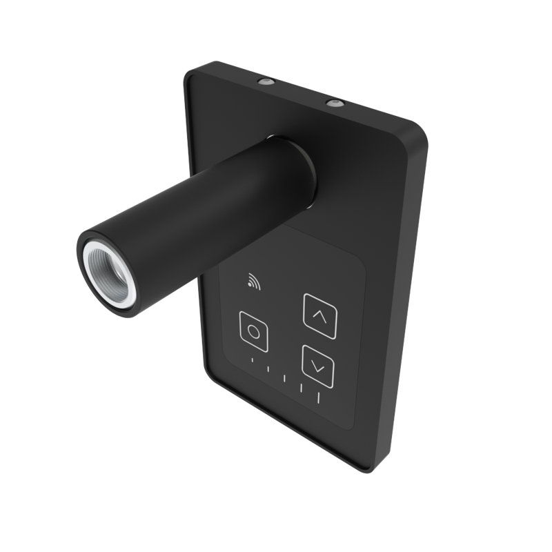 Régulateur de chaleur tactile numérique, Noir mat