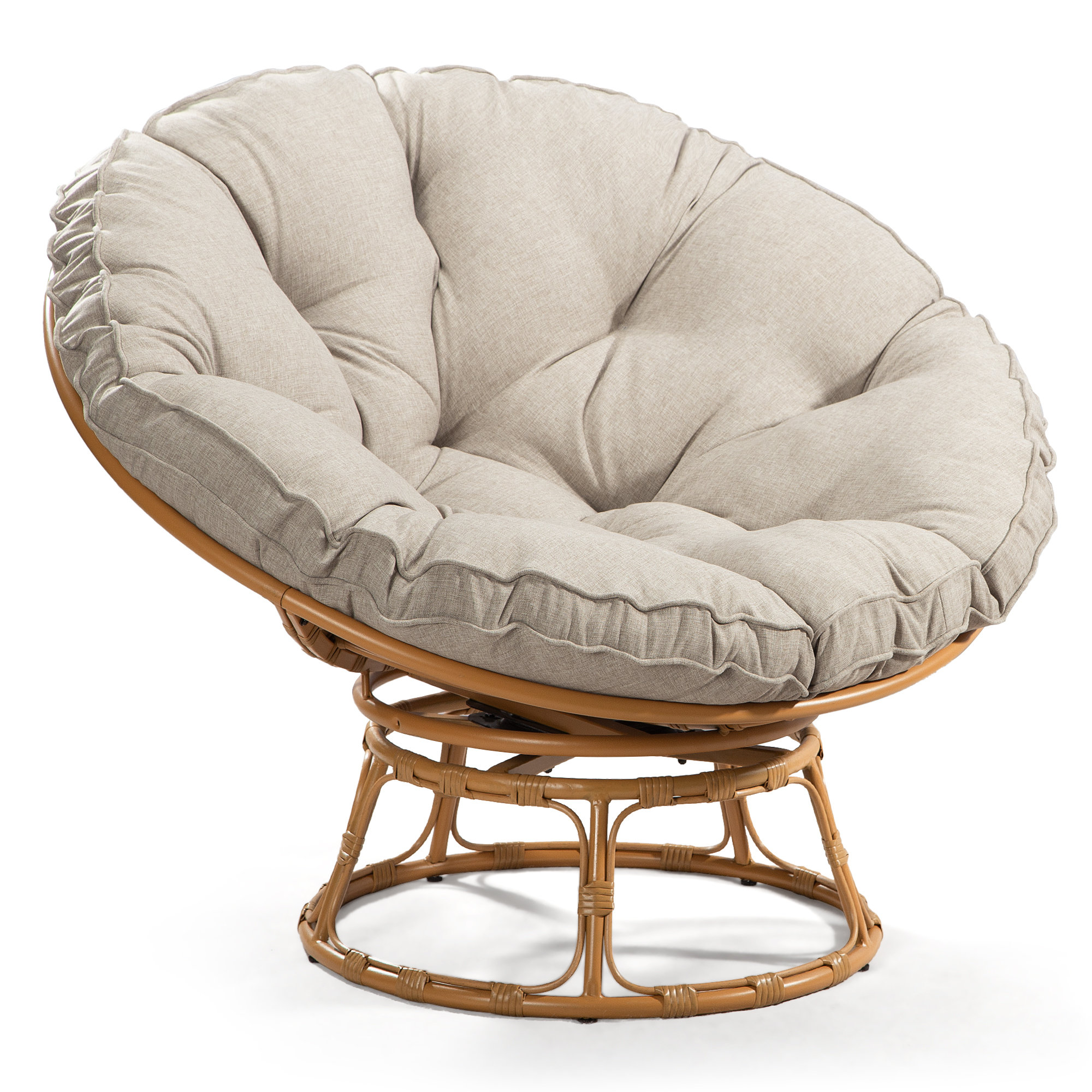 Outdoor metal papasan chair hot sale