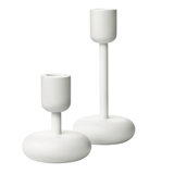2 Piece Nappula Small Metal Candlestick Set