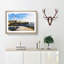 Lighthouse & Seascape In Canada - Single Picture Frame Painting on MDF-56634552-56634562