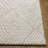 Rehoboth Geometric Machine Woven Polyester Area Rug in Beige/Cream-1900410840